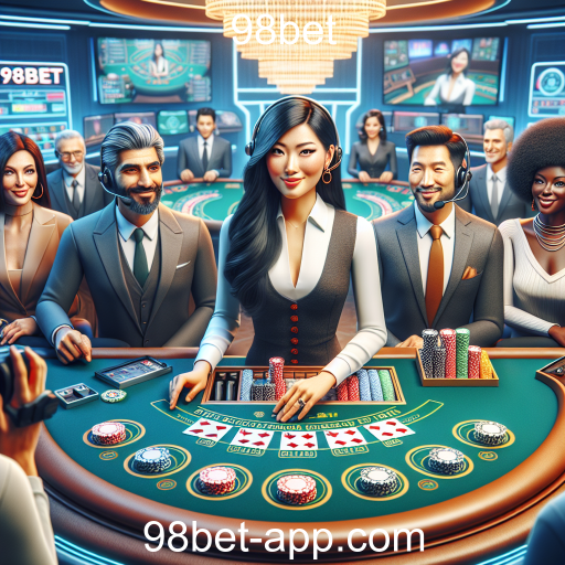A Experiência Imersiva dos Jogos Ao Vivo na 98bet